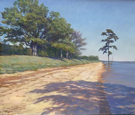 row of trees